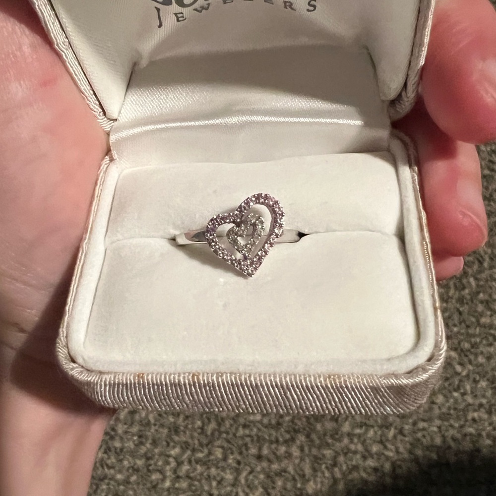 Heart Ring, Belden Jewelers, silver